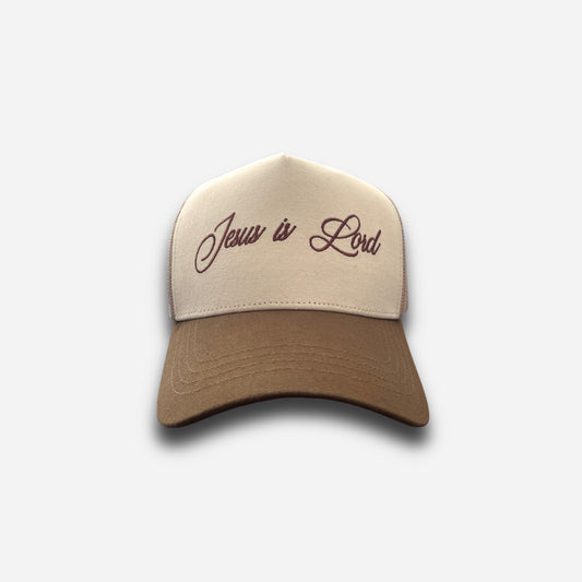 “JESUS IS LORD” TRUCKER CAP